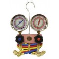 CPS MV3H3P5 Manifold and Gauge Set with Premium Barrier Hoses, Pink Body-