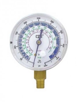 CPS RGCL Low-Pressure Gauge, R-12/R-22/R-502, 2.5in-