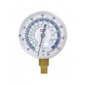 CPS RGCL Low-Pressure Gauge, R-12/R-22/R-502, 2.5in-