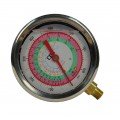 CPS RGH3H High-Pressure Gauge, R-134a/R-22/R-404A/R-410A, Oil-Filled-