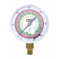 CPS RGHL Low-Pressure Gauge with Rubber Boot, R-22/R-404A/R-410A, 2.5in-
