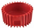CPS RGX80RB Protective Rubber Gauge Boot, 3.13in, Red-