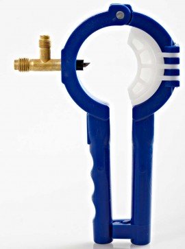 CPS TLCT1234 3-in-1 Side Can Tap Valve for R12 and R134a Oil Cans-