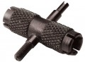 CPS TLVC4 4-Way SAE Valve Core/Thread Chaser, 1/4in and 3/16in-