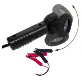 CPS UVAL Auto 90&amp;deg; Swivel Light with Battery Clips, 50W-