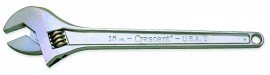 Crescent AC28CVS Adjustable Wrench with cushion grip, 8", 0 to 1.13" jaw capacity-