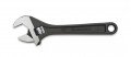 Crescent AT26VS Adjustable Black Oxide Wrench, 6&quot;, SAE/Metric-