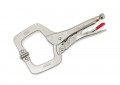 Crescent C11CCSVN Locking C-Clamp with swivel pad tips, 11&quot;, 4&quot; jaw capacity-
