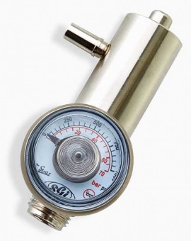 Crowcon C02099 Fixed-Flow Push-Trigger Regulator, 1 LPM-