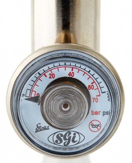 Crowcon C03288 Fixed-Flow Regulator with on/off switch for reactive gases-