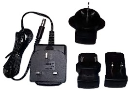 Crowcon C03580 Multi-Region Power Supply for Gasman, Tetra 3 and Triple Plus+ Multi-Gas Detectors-