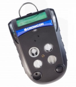 Crowcon Gas-Pro TK Multi-Gas Detector Pumped with flow plate, hydrogen sulfide (0 to 100 ppm), methane IR dual range-