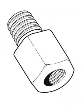 AMETEK Crystal 4714 MP Female to 0.25 NPT Male CPF Fitting-