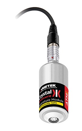 AMETEK Crystal ATMi Intrinsically Safe Temperature Module with PT100, 32.81' cable-