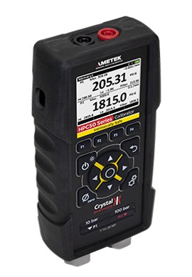 AMETEK Crystal HPC52 Dual Pressure Calibrator, 30 psi/3000 psi-