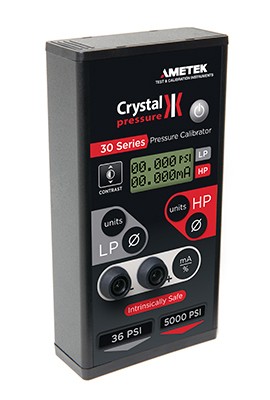 AMETEK Crystal IS31 Pressure Calibrator, 16 psi-