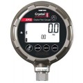 Ametek Crystal XP3i Series Digital Pressure Gauge with data logging and dual line display, 0 to 10,000 psi, 4.5&amp;quot; dial, &amp;frac14;&amp;quot; NPT bottom, diecast aluminum housing-
