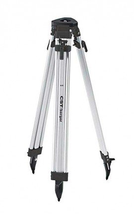 CST/Berger 60-ALQCI20-B Contractor&#039;s Tripod, Quick Clamp, Black-