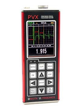 Dakota Ultrasonics PVX (color) Precision A-Scan Thickness Gauge-