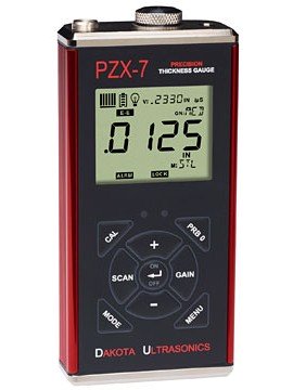 Dakota Ultrasonics PZX-7 Precision Thickness Gauge-