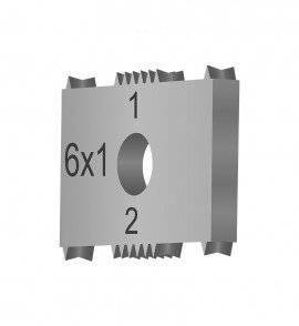 DeFelsko CHBLADE6X2 Replacement Blade for the PosiTest CH ISO/ASTM cross hatch tester, 0.08"/6 teeth-