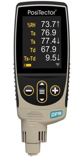 DeFelsko DPM1 PosiTector Standard Dew Point Meter with built-in probe-