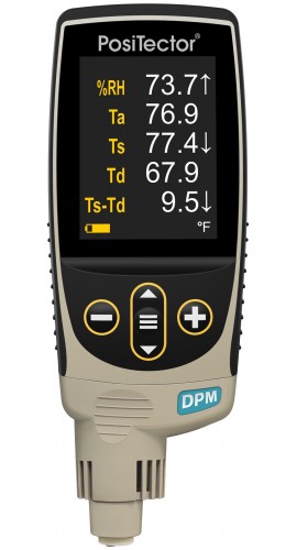 DeFelsko DPM3 PosiTector Advanced Dew Point Meter with built-in probe-