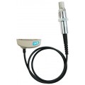 DeFelsko PRBDPMD Cabled Probe with 1/2" NPT threads for the PosiTector DPM series-
