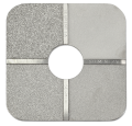 DeFelsko SRCMICGRIT ISO Surface Roughness Comparator, grit blast, 25, 60, 100 and 150 µm-