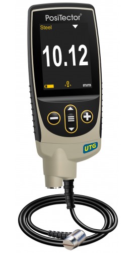 DeFelsko UTGC1 PosiTector Standard Ultrasonic Thickness Gauge with cabled probe-