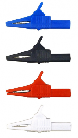 Dent CROCLP4ST Set of 4 Crocodile Clips, Replacement-