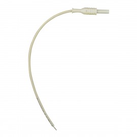 Dent LD SKTSPWHT Replacement Unterminated Voltage Lead for the ElitePro Series, White, 10"-