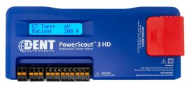 Dent PS3HD-R-D-N HD Three-Phase Power Meter with DIN rail mount enclosure-