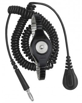 DESCO 09081 Ultra-Light Adjustable Metal Expansion Wrist Strap-