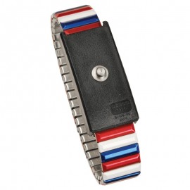 DESCO 09200 Premium Adjustable Expansion Metal Wrist Strap, 5.75 to 13" size-