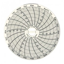 Dickson C313 Replacement Charts, 3&quot;, 24h, 10 to 35&amp;deg;C, Box of 60-