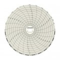 Dickson C654 Replacement Charts, 6", 24h, -50 to 50&amp;deg;F/C, Box of 60-