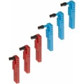 Dickson P246 Replacement Chart Recorder Pens, 3 Red/3 Blue-