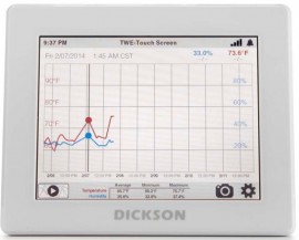 Dickson TWE DicksonOne Touchscreen Data Logger-