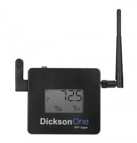 Dickson WFH20 DicksonOne Temperature and Humidity Data Logger with Wi-Fi, -22 to 122&amp;deg;F, 0 to 95% RH-