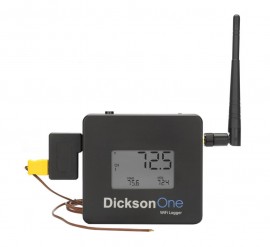 Dickson WFT23 DicksonOne Temperature Data Logger with Wi-Fi, -300 to 2,000&amp;deg;F-