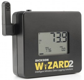 Dickson WH345 WiZARD2 Wireless Temperature/Humidity Data Logger-