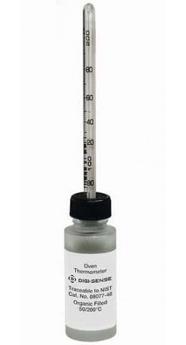 Digi-Sense 08077-48 Oven Verification Thermometer, 50 to 200&amp;deg;C-