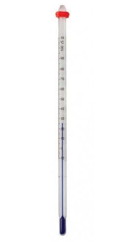 Digi-Sense 08077-79 Liquid-in-Glass Thermometer with Safety Coating, -10 to 110&amp;deg;C, Total Immersion-