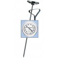 Digi-Sense 08080-87 Stainless-Steel Bimetal Pocket Thermometer, -100 to 100&amp;deg;F, 2&amp;deg;F Division-