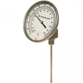 Digi-Sense 08083-01 TI.32 Silicone-Filled Bimetal Thermometer with Adjustable Angle, 0 to 250&amp;deg;F, 9&amp;quot; Stem-