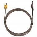 Digi-Sense 08468-22 Type-K Alligator Clip Oven Probe, 2&quot;, Exposed Junction-