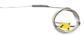 Digi-Sense 08500-96 Type-T High-Temperature Thermocouple Probe, 12"-