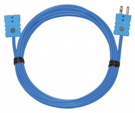 Digi-Sense 08505-37 Thermocouple Extension Cable with Standard Connector, Type T, 25'-