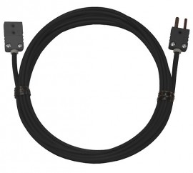 Digi-Sense 08517-50 Thermocouple Extension Cable with Mini Connector, Type J, 50'-